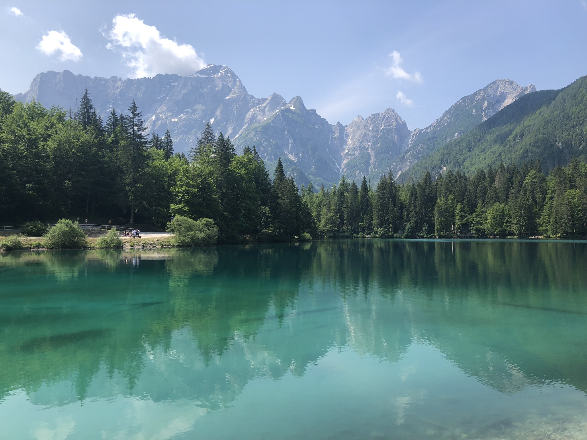Mangart 2679m i Lago di Fusine