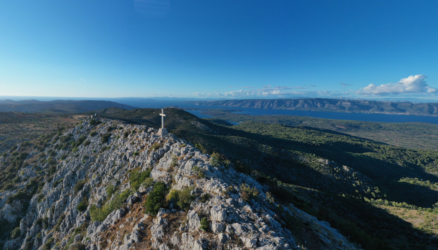 Hvar – Sveti Nikola 626m, vodopad Kravice